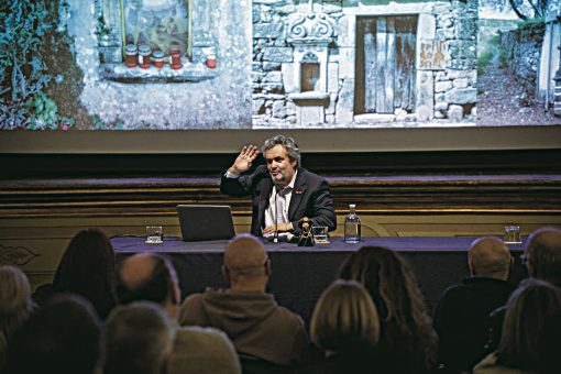 Joel Cleto esteve na Póvoa de Lanhoso para falar sobre os Caminhos de Sant foto